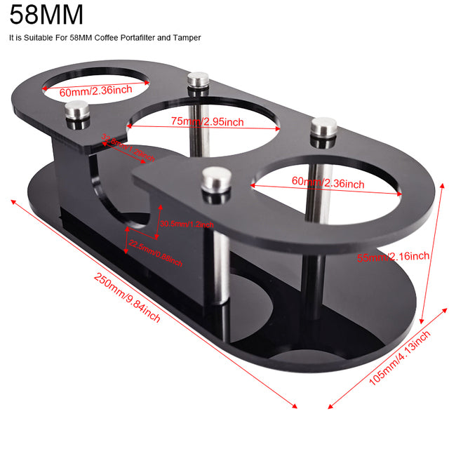 Coffee Tamper Stainless Steel Elasticity Adjustable Pressure Tamper-Grand Kitchen