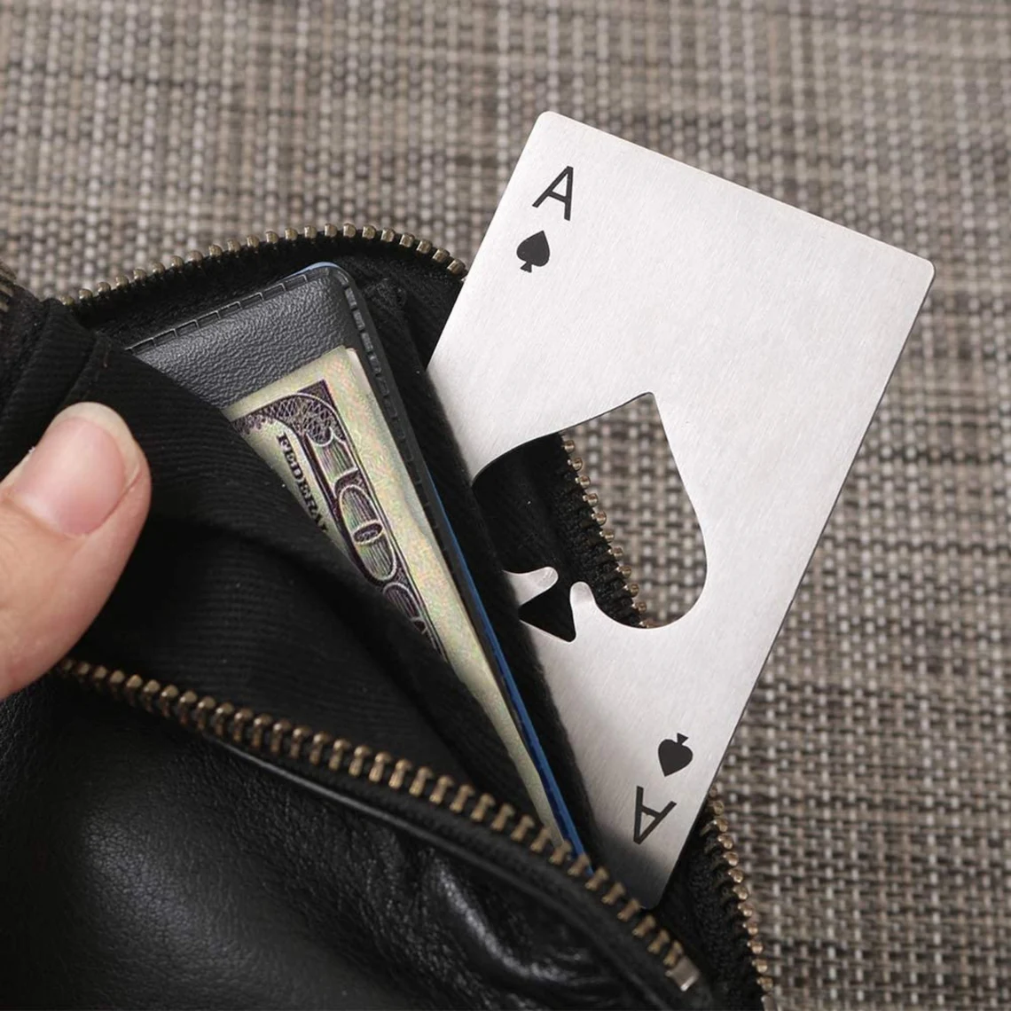 Ace of Spades Bottle Opener-Grand Kitchen