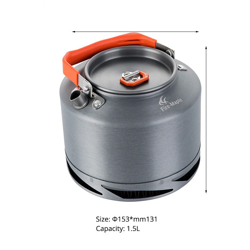 Hiking Kettle Outdoor Camping Cookware Exchange Kettle Tea Coffee Pot-Grand Kitchen