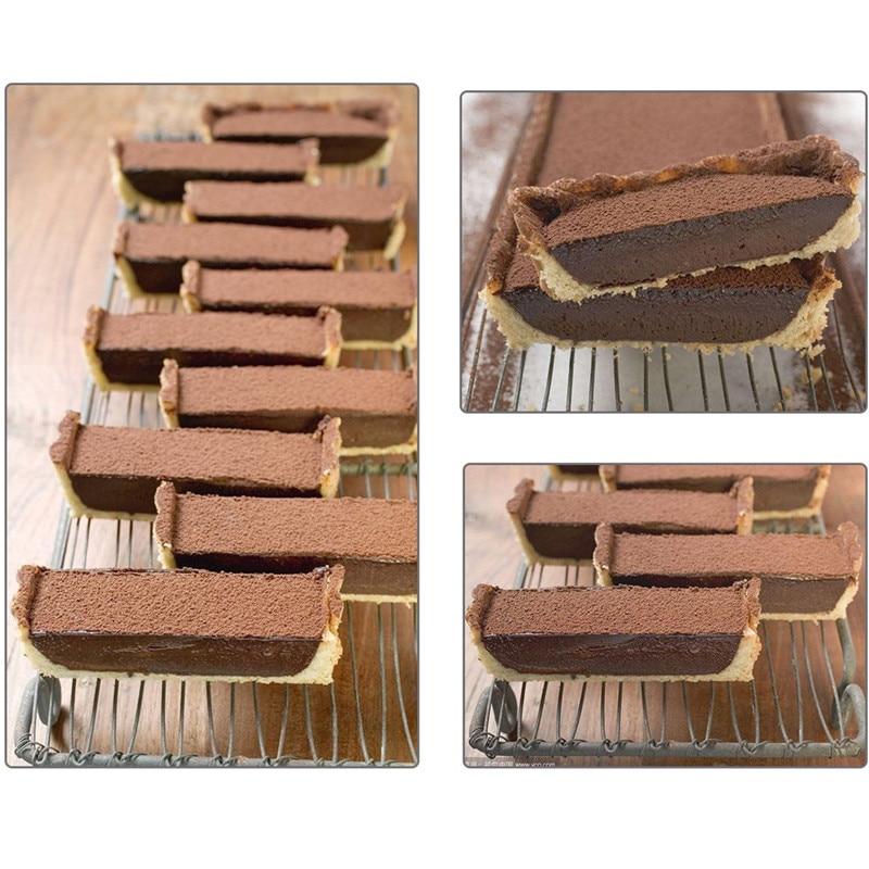 Nonstick Rectangle Quiche Tart Pan With Removable Bottom-Grand Kitchen