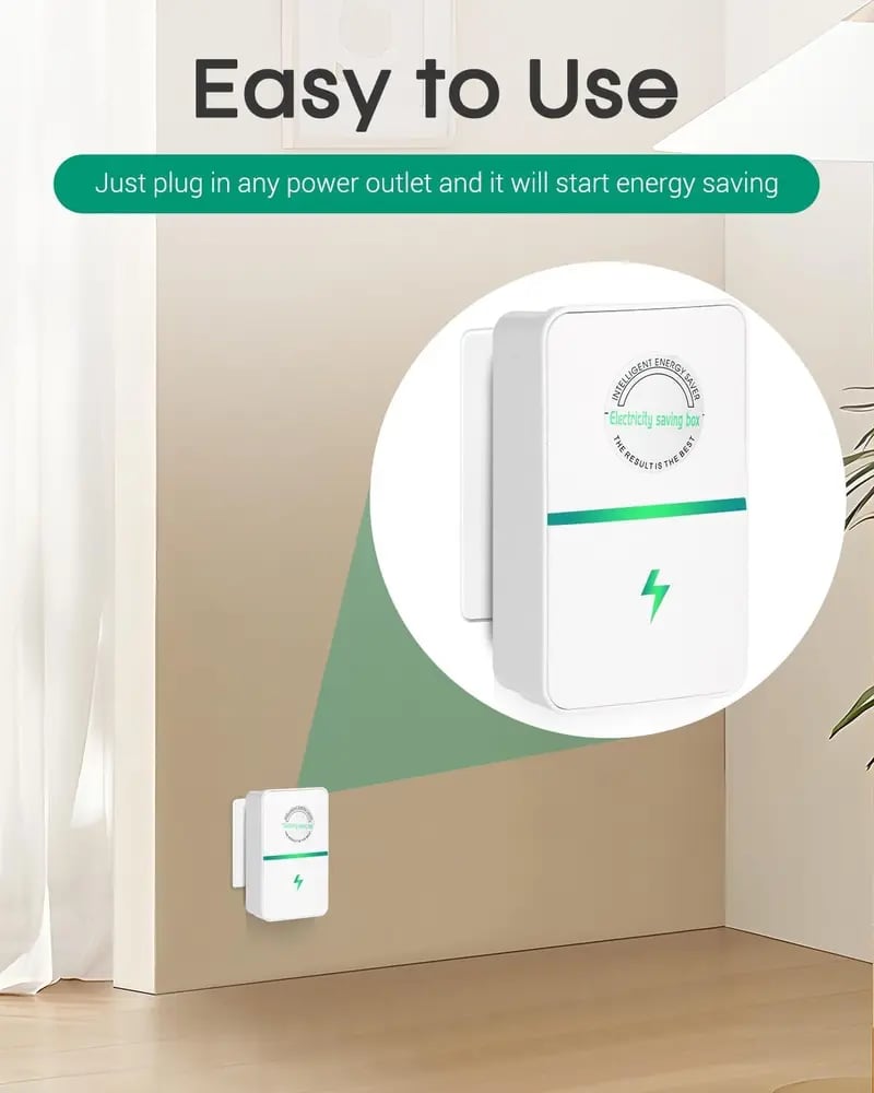 🔥Hot Sale 49% OFF🌟 Plug-in power-saving power box with American-style plugs