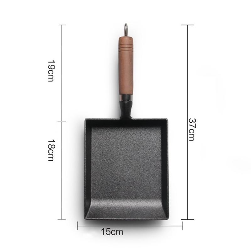 Nonstick Rectangle Japanese Egg Roll Maker-Grand Kitchen