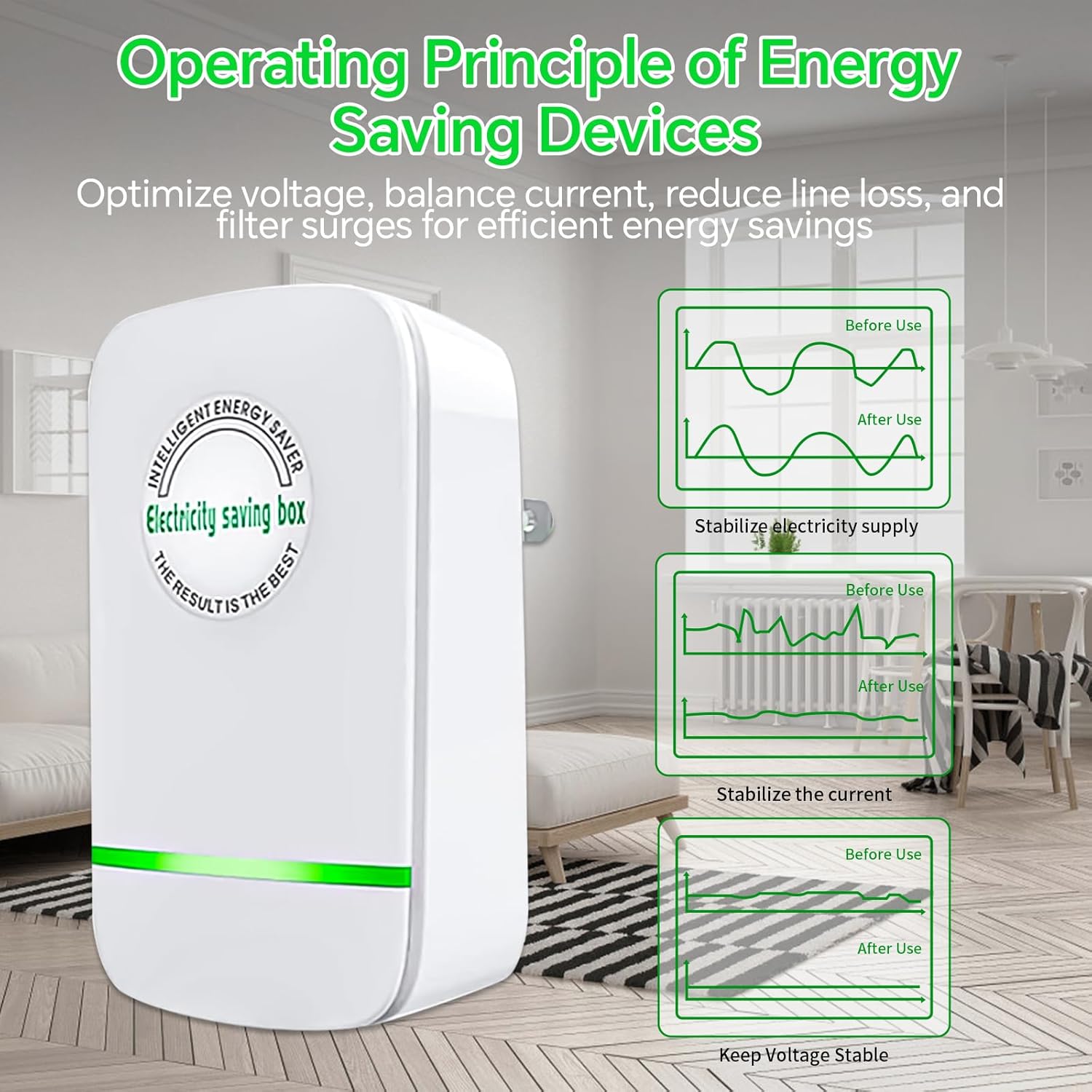 🔥2026 Smart Power Saver⚡ – 30KW Electricity Saving Box (90V–250V)