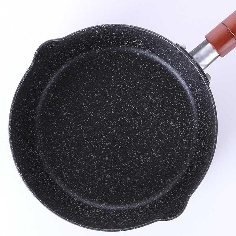 Granite Coating Sauce Pan with Wooden Handle-Grand Kitchen