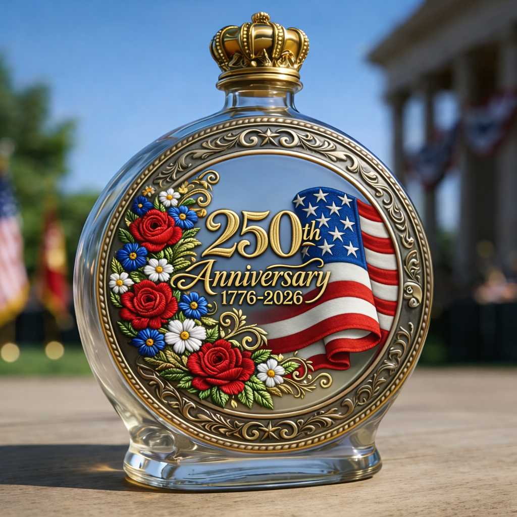 250th Anniversary Commemorative Whiskey Bottle