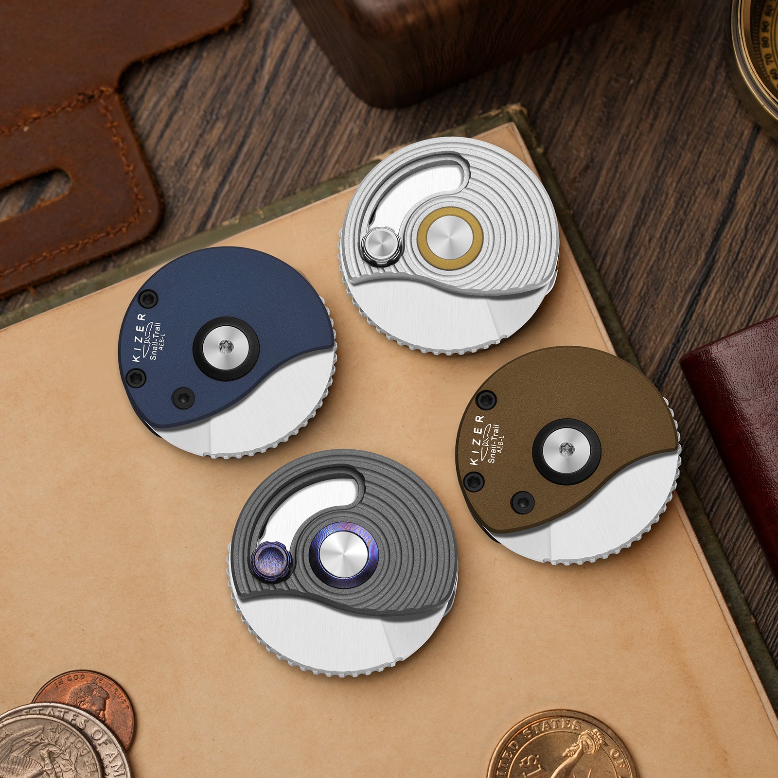 5th Pocket Coin Knife | Detent Slip Joint | M390 