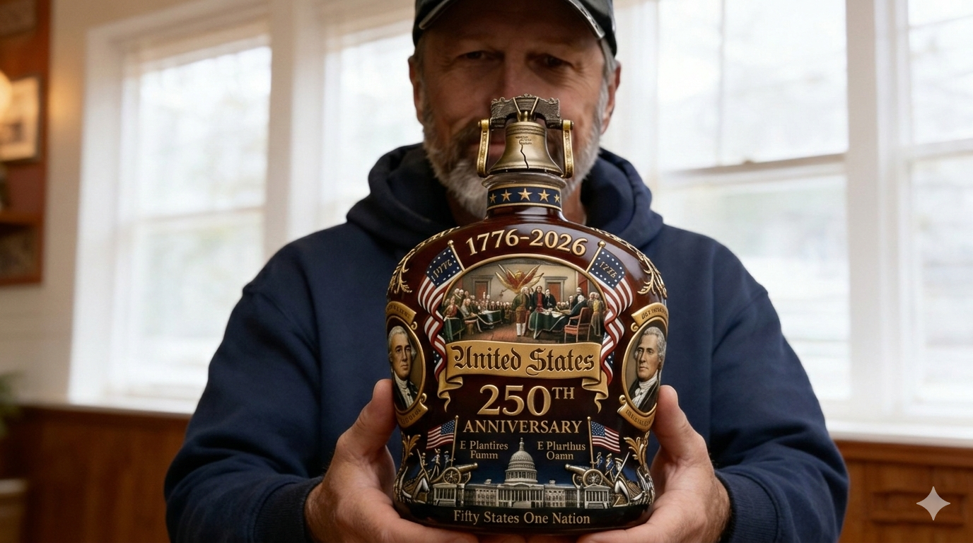 250th Anniversary Limited Edition Whiskey Bottle