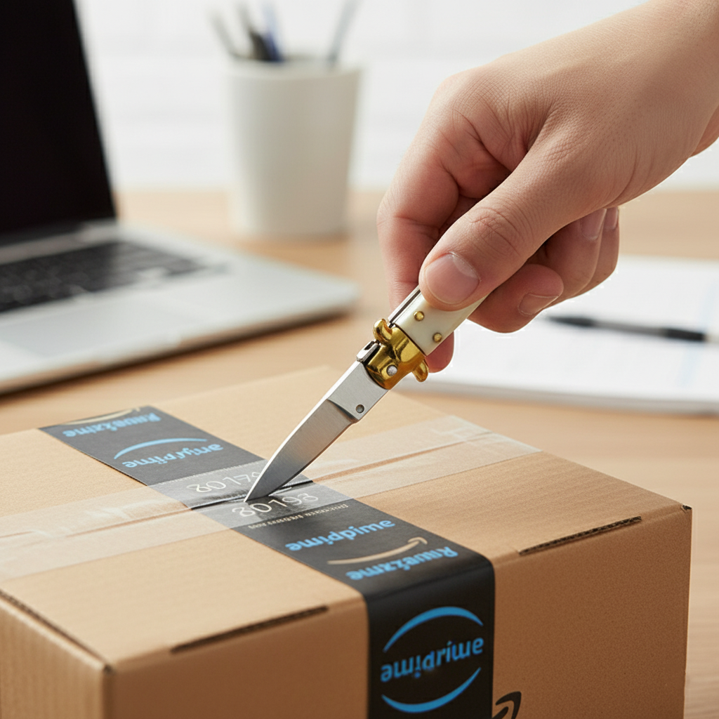 The Classic EDC Mini Pocket Knife Keychain | Everyday Utility Tool