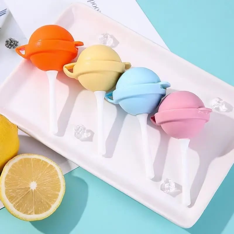 🍦 Reusable Lollipop Mold | DIY Creative Ice Pops for Summer☀️💦