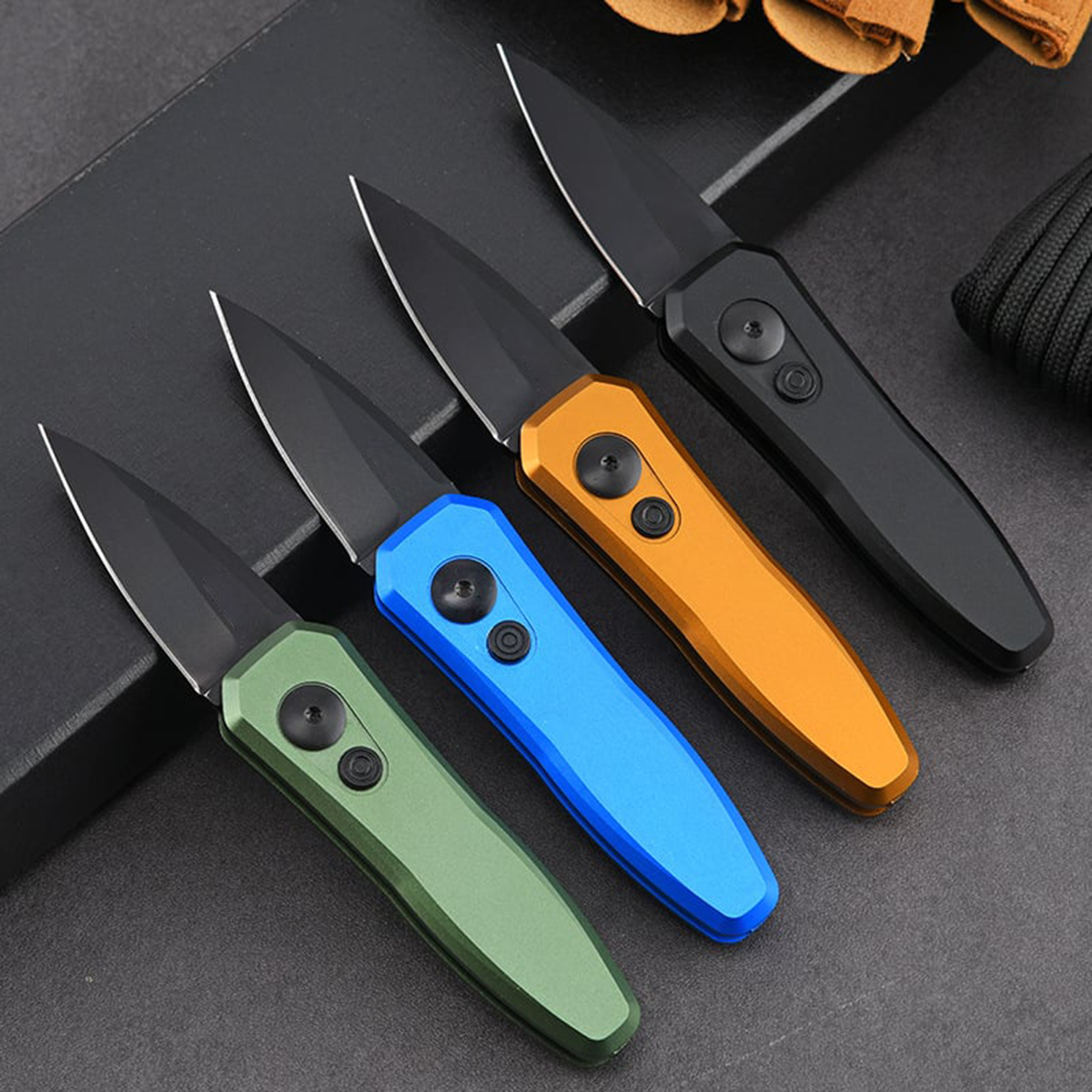 🔥Limited Time Discount 💥Compact EDC Tactical Folder – 1.9" Blade – Ultralight Aluminum Handle