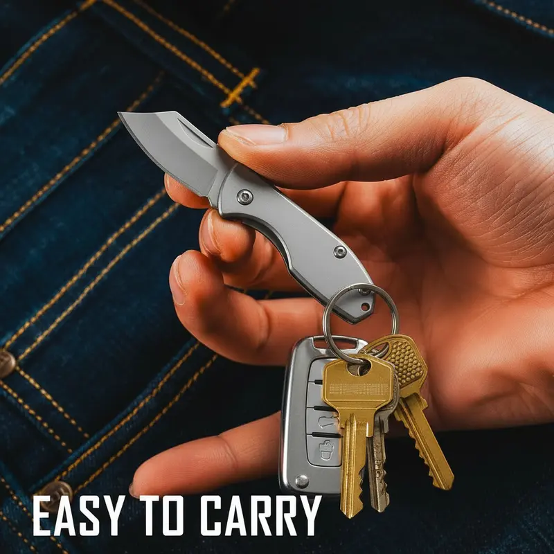 Mini Folding Pocket Knife – EDC Tiny Package Knife