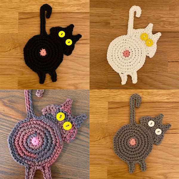 2022 Christmas Special Price Cat Butt Coasters-Grand Kitchen