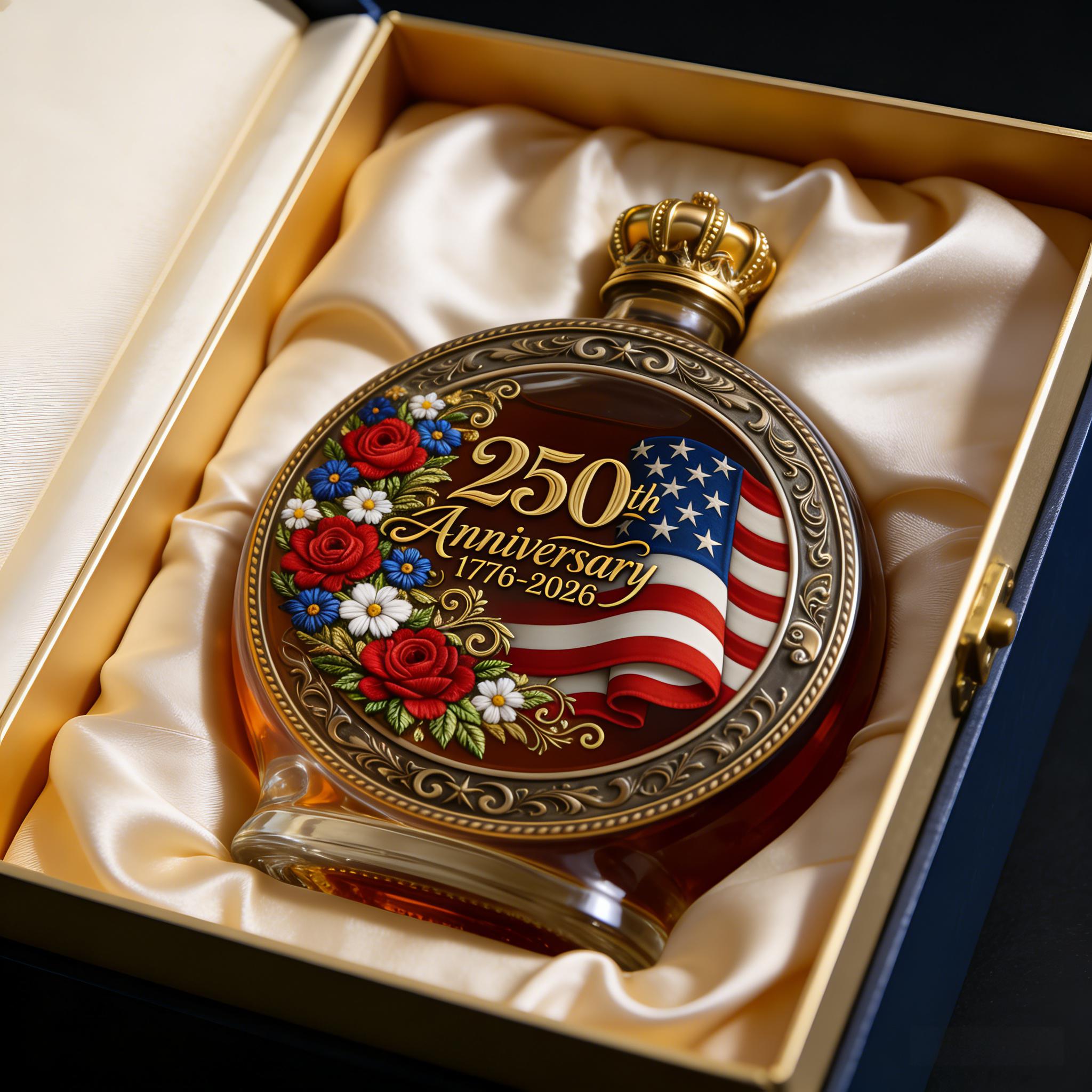 250th Anniversary Commemorative Whiskey Bottle