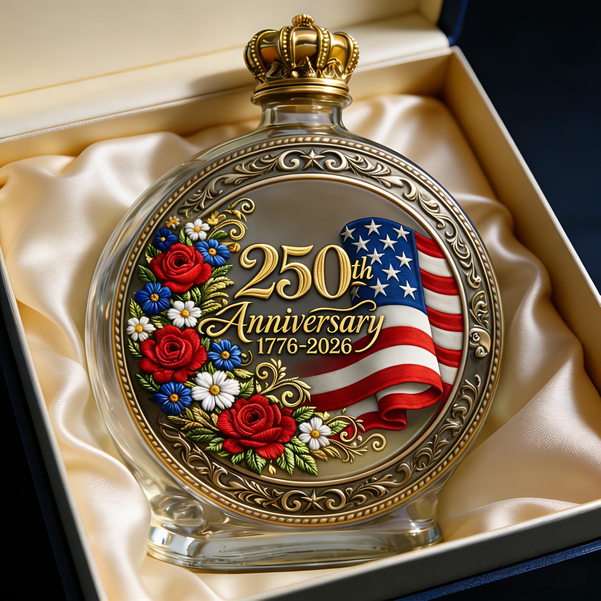 250th Anniversary Commemorative Whiskey Bottle