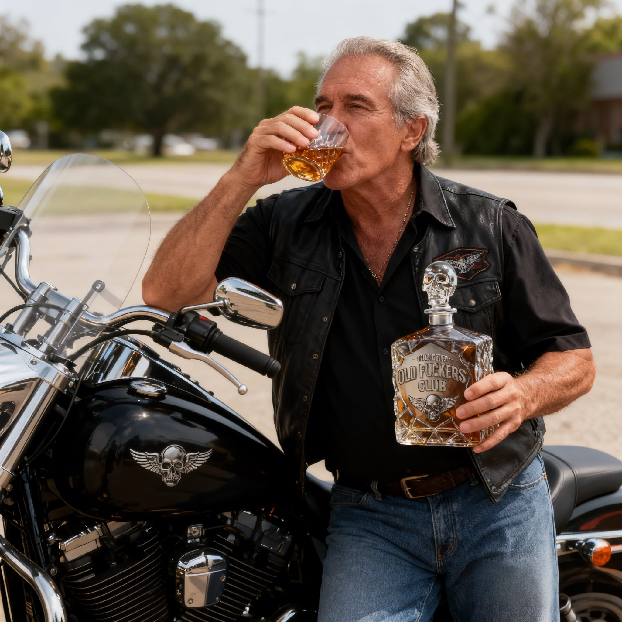 Old Fuckers Club Limited Edition Whiskey Bottle – A Toast to the Old Souls Who Never Quit