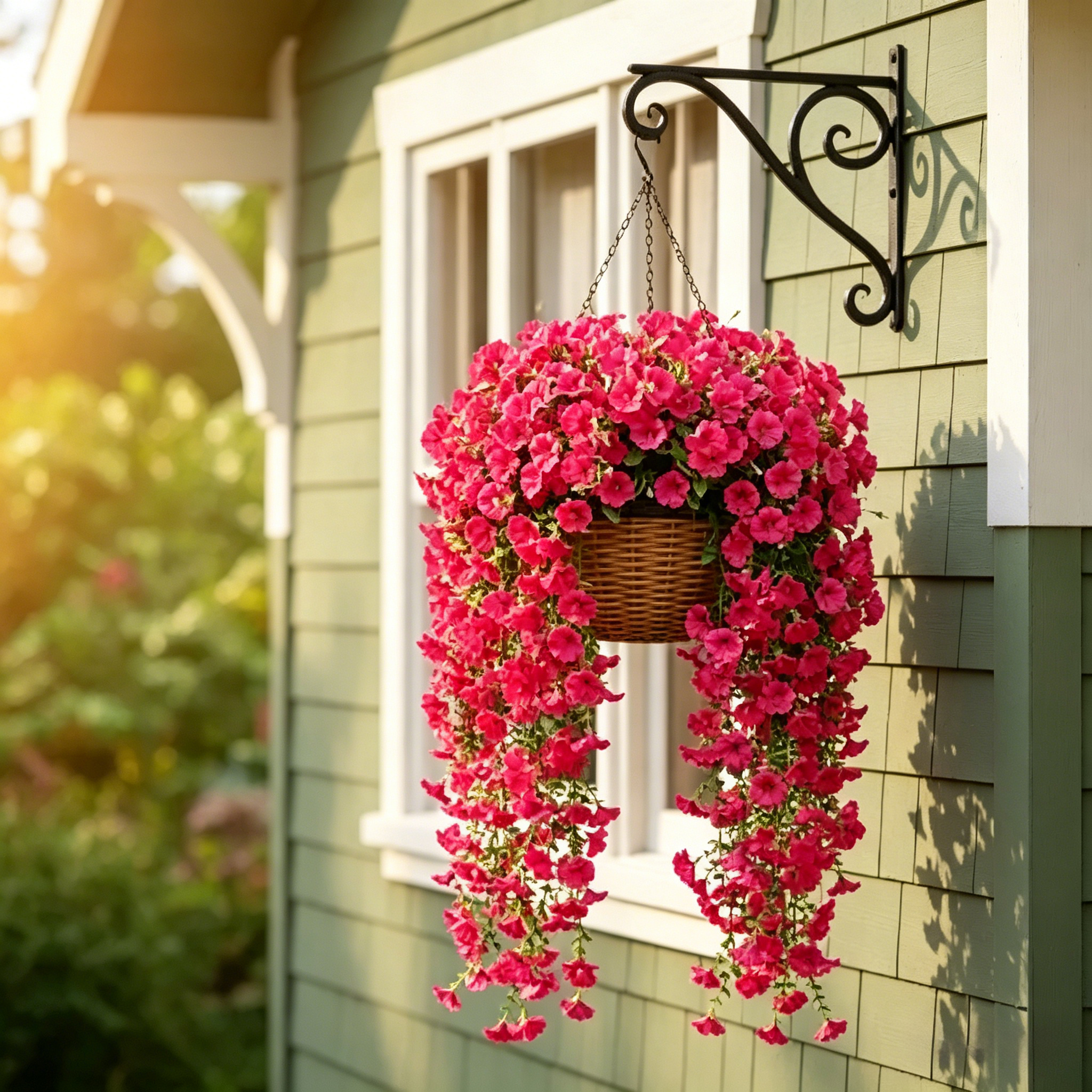🔥70% Off Last Day🔥Ever bloom Cascades Timeless Beauty & Effortless Ambiance ,UV Resistant Artificial Petunias Flowers