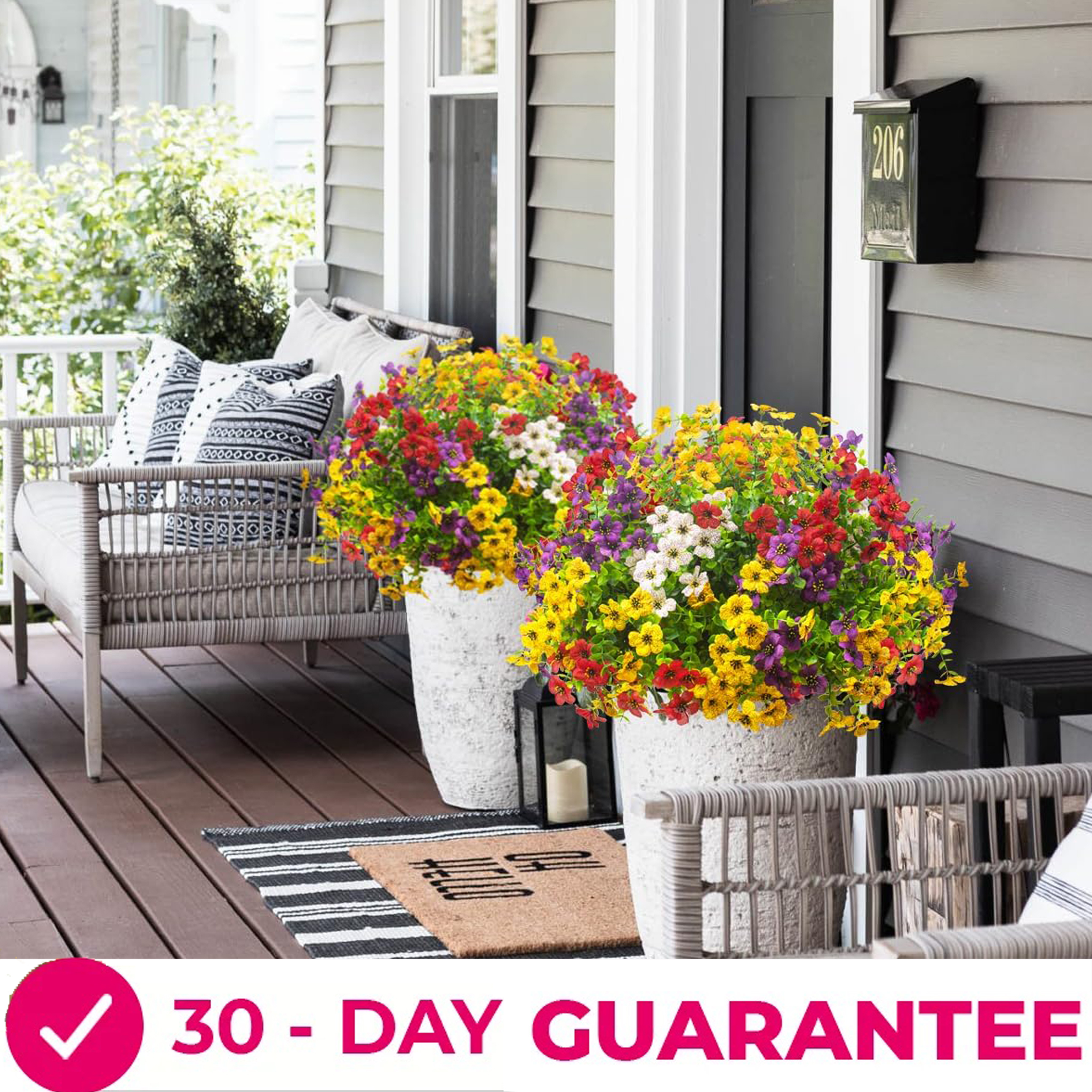 🔥2026 Summer Flash Sale: 50% Off🔥Realistic UV-Resistant Outdoor Flowers – Zero Maintenance
