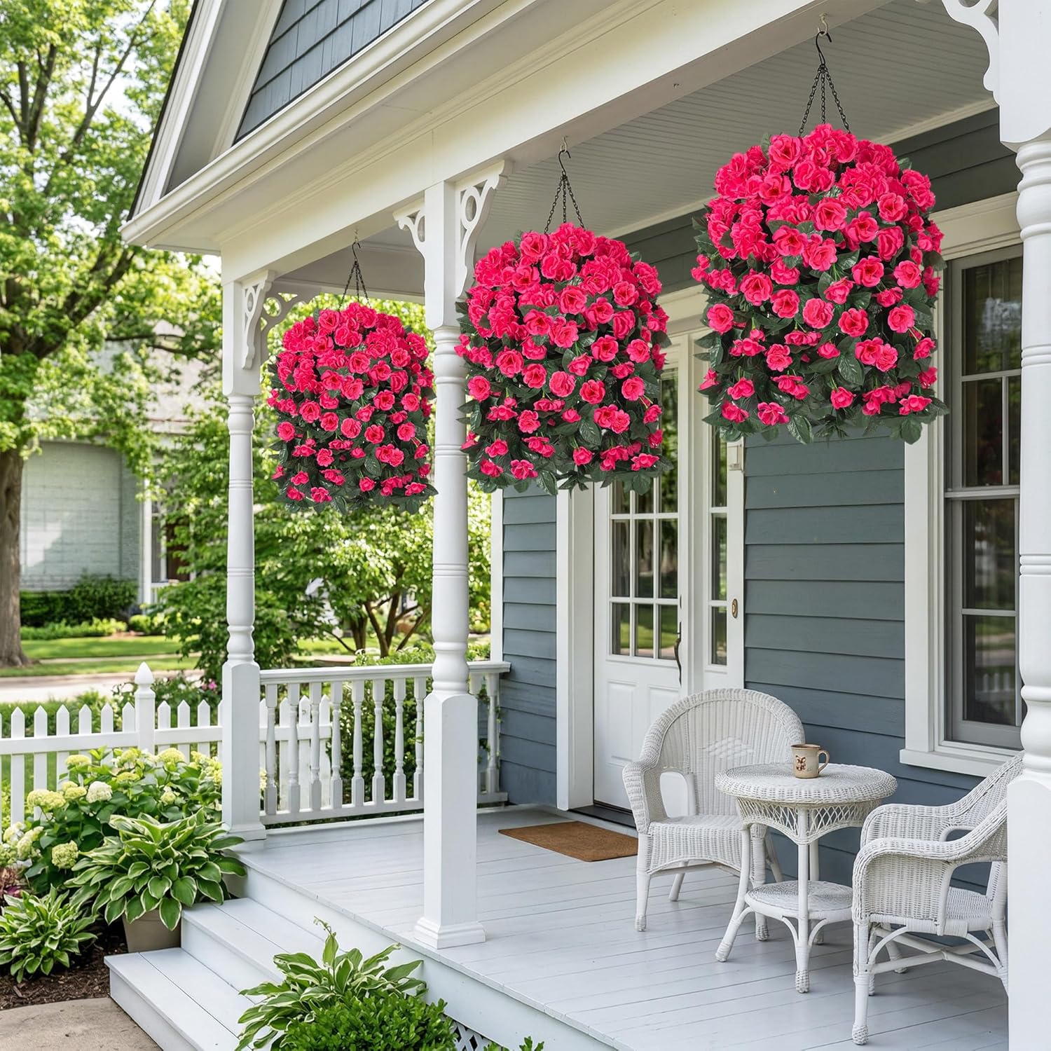 🔥Early Summer Special Sale 70% OFF🔥Enjoy Vibrant blooms Every Season Without Watering,Pruning,UV Resistant Artificial Silk Hanging Geraniums