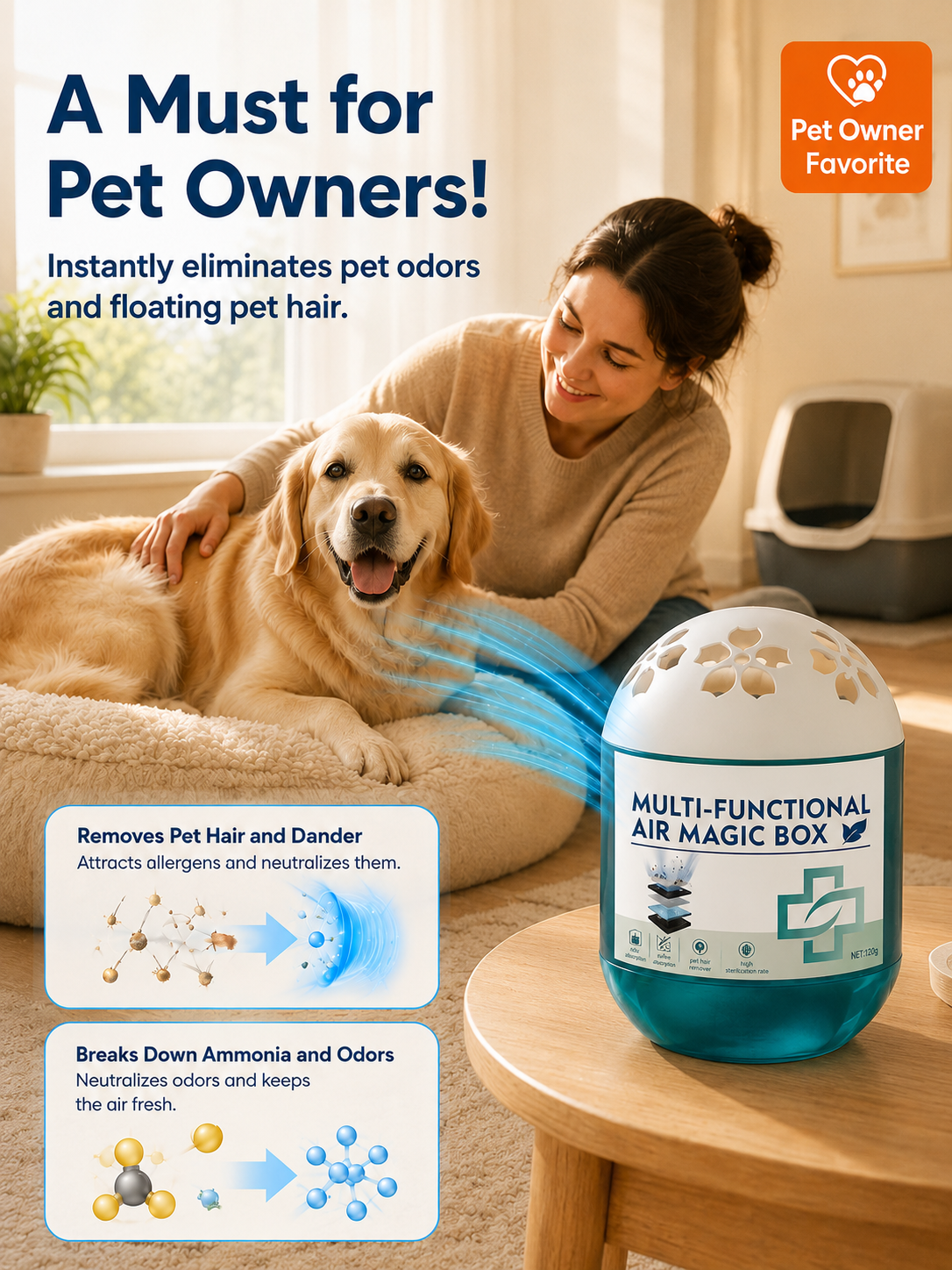 🏆CES Gold Smart Air Purifier | Buy 1 Get 1 FREE