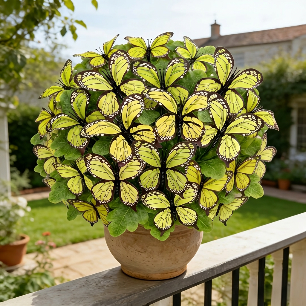 🦋Artificial Butterfly Flowers- UV Resistant, Waterproof, Windproof
