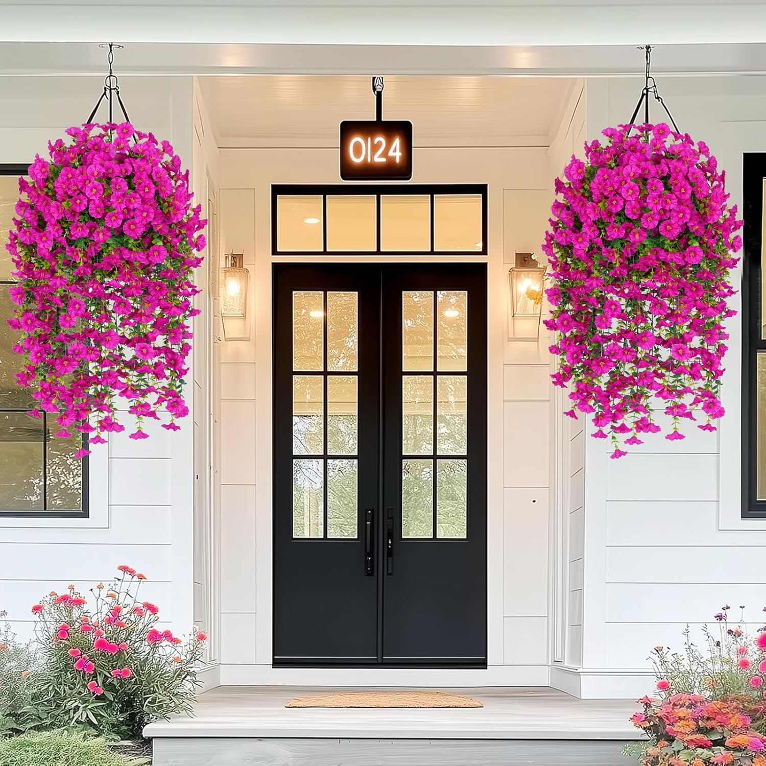 🔥2026 Summer Sale 50% Off🔥 🌺UV ResistantHanging Artificial Morning Glory Vine💖