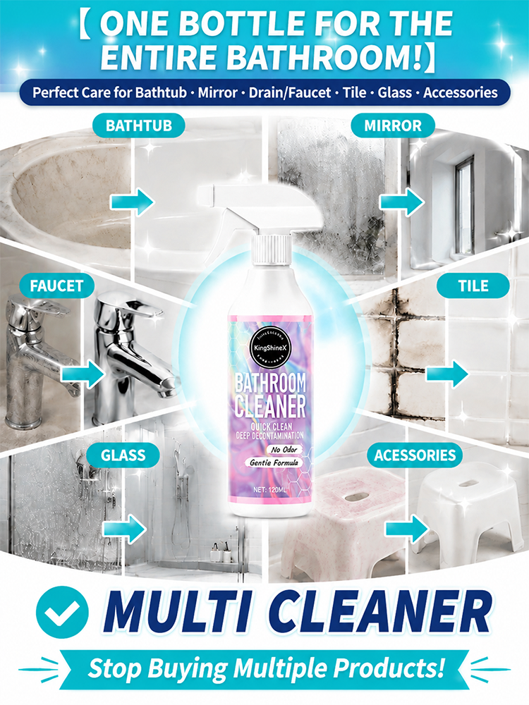 BOGO 🛁 3-Second Grime Meltdown. 🫧 Spray. Melt. Rinse. — The Bathroom Grime Meltdown Foam
