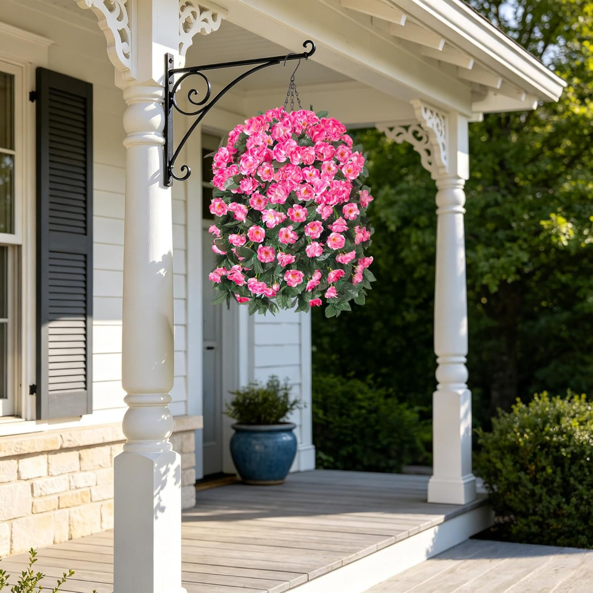 🔥Early Summer Special Sale 70% OFF🔥Enjoy Vibrant blooms Every Season Without Watering,Pruning,UV Resistant Artificial Silk Hanging Geraniums