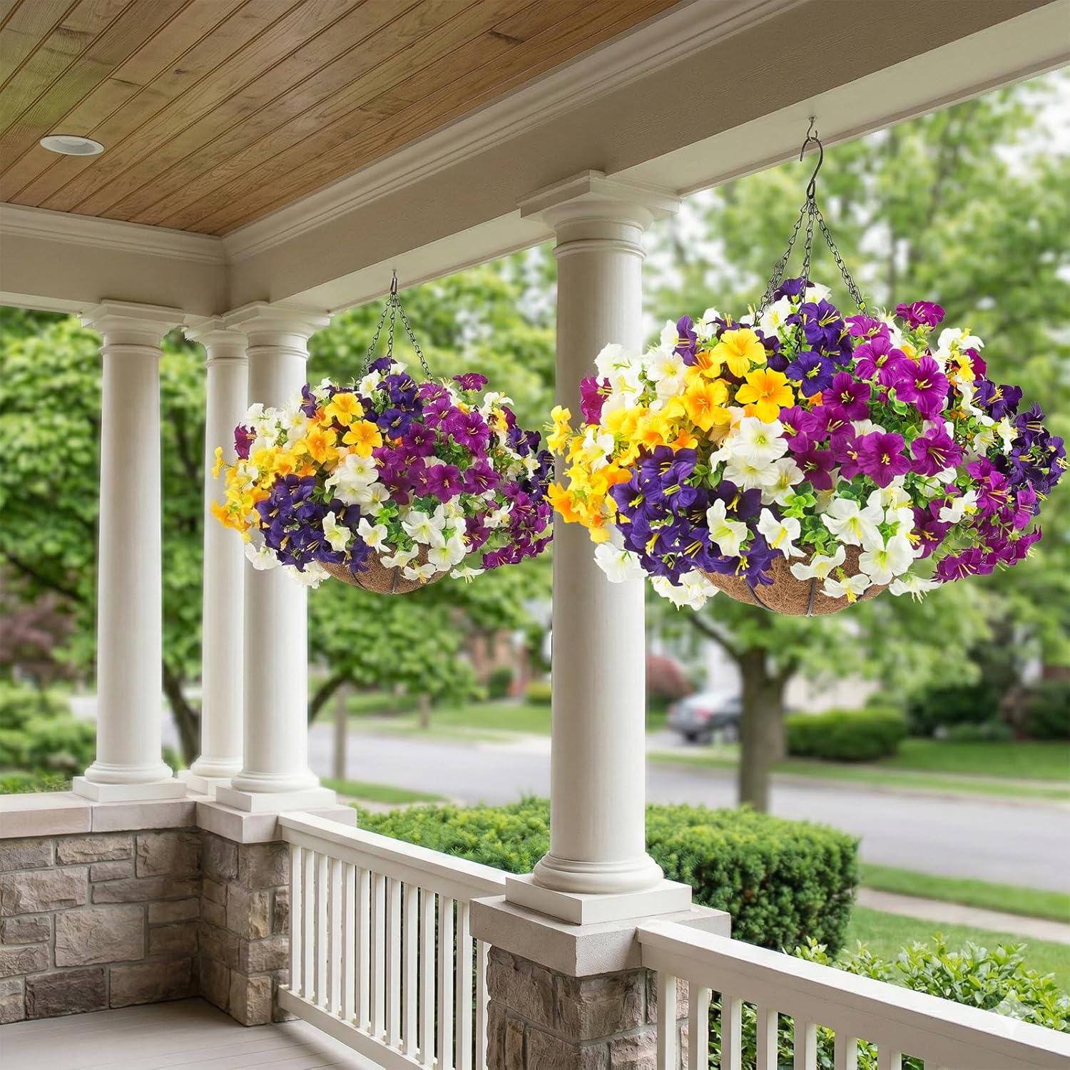 🔥Summer On Sale Only Today75% OFF🔥UV Resistant Artificial Tricolor Morning Glory