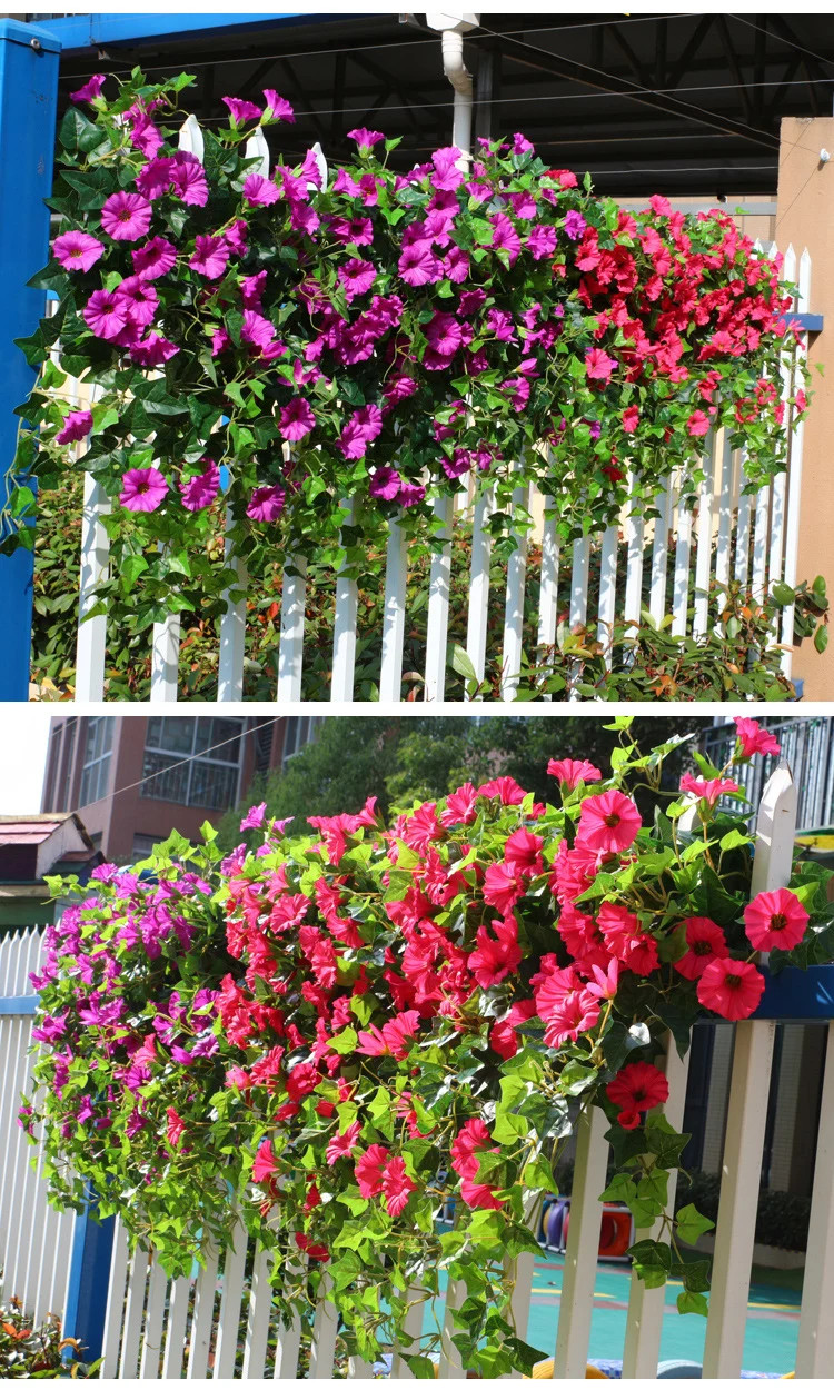 💐2026 Hot Sale✨UV Simulation Artificial Morning Glory Hanging
