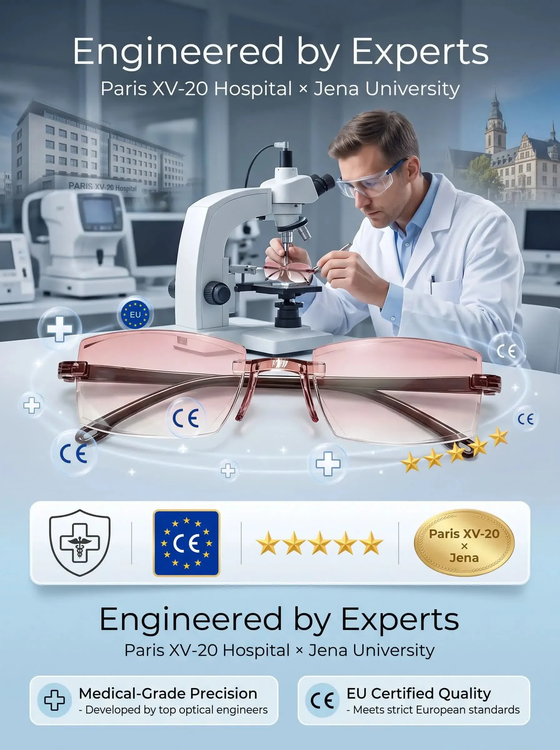 [Copy][Regain Your Youthful Vision] Smart Zoom Diamond-Cut Reading Glasses