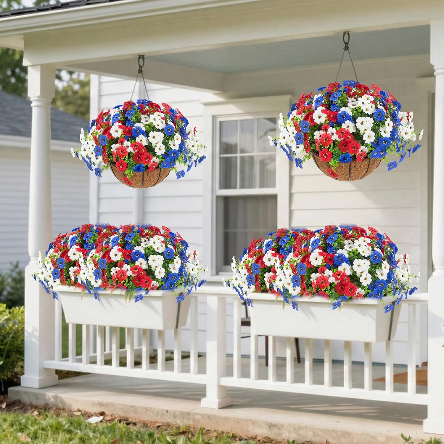 🌺Rainproof Lifelike Artificial Flowers With UV-Shield Coating💐