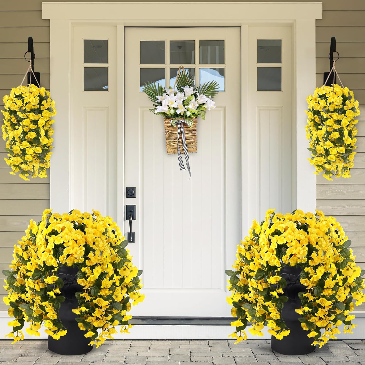 🔥Hot Sale Buy 1 Get 1 Free🌼Lifelike UV-Resistant Autumn Flowers – Waterproof, Windproof & Perfect for Fall Decor 🍂