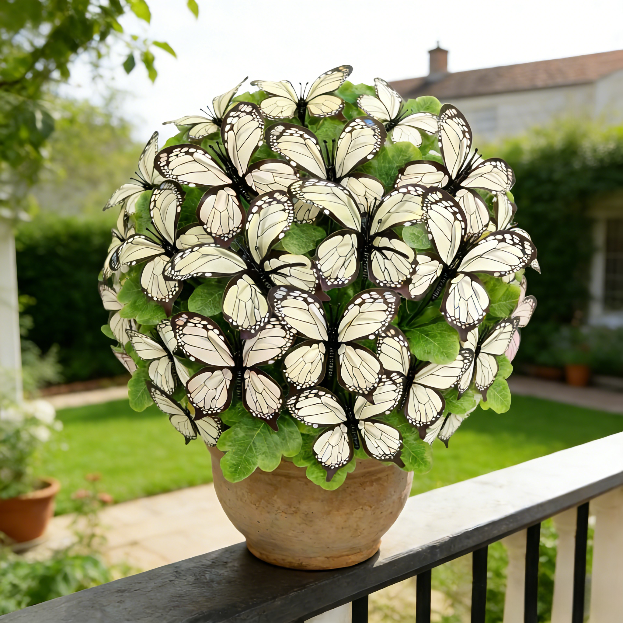 🦋Artificial Butterfly Flowers- UV Resistant, Waterproof, Windproof