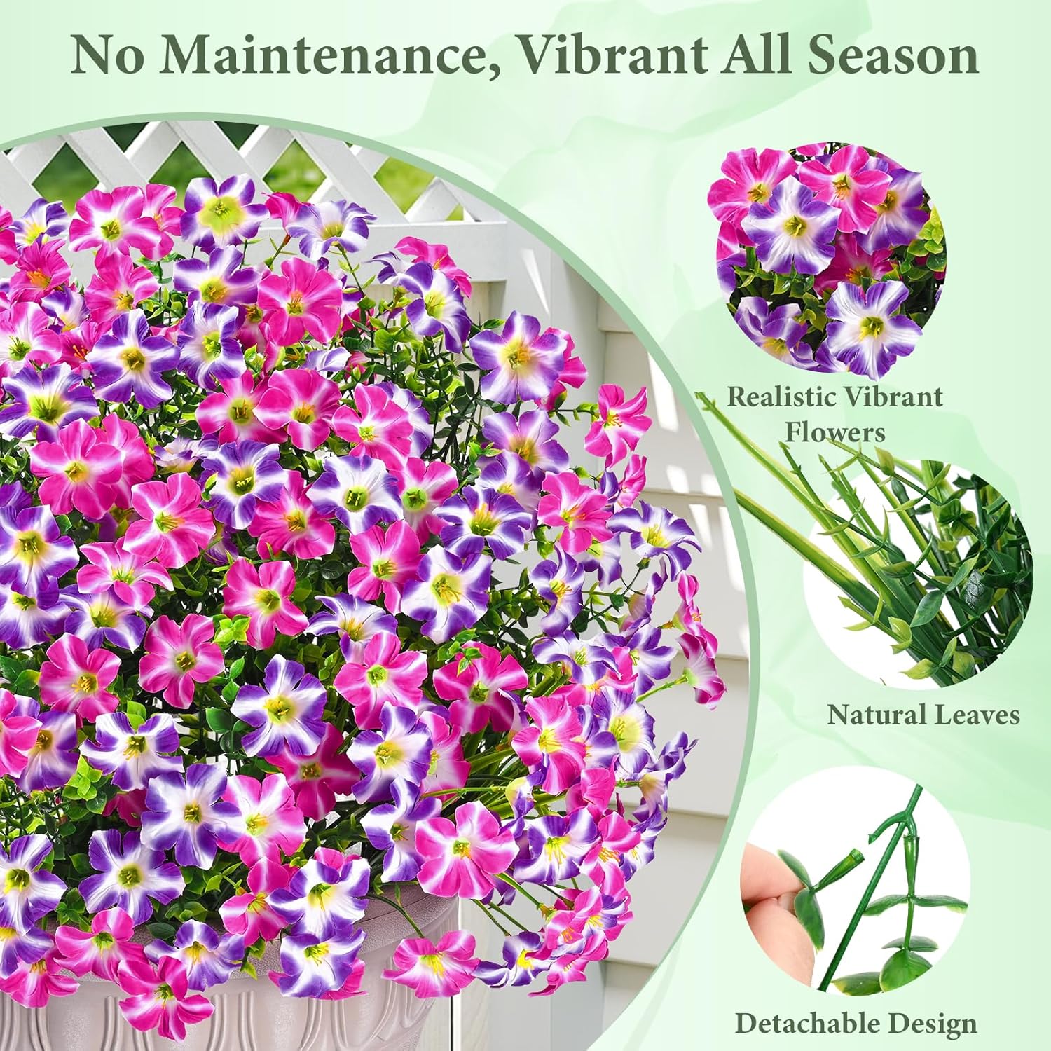 🔥Last Day 70% OFF🔥UV Resistant Artificial Trumpet Flowers-No Watering No Maintenance