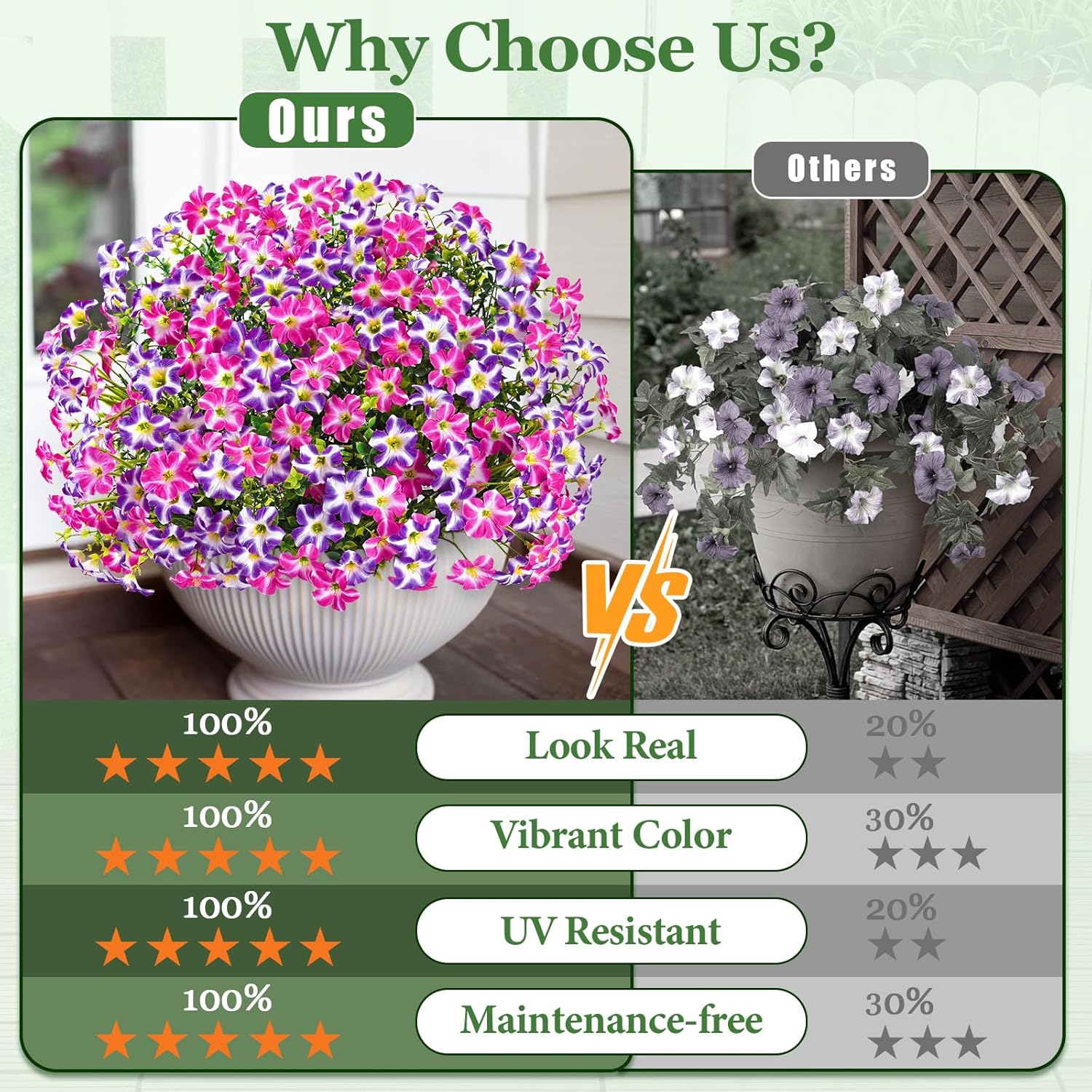 🔥Last Day 70% OFF🔥UV Resistant Artificial Trumpet Flowers-No Watering No Maintenance