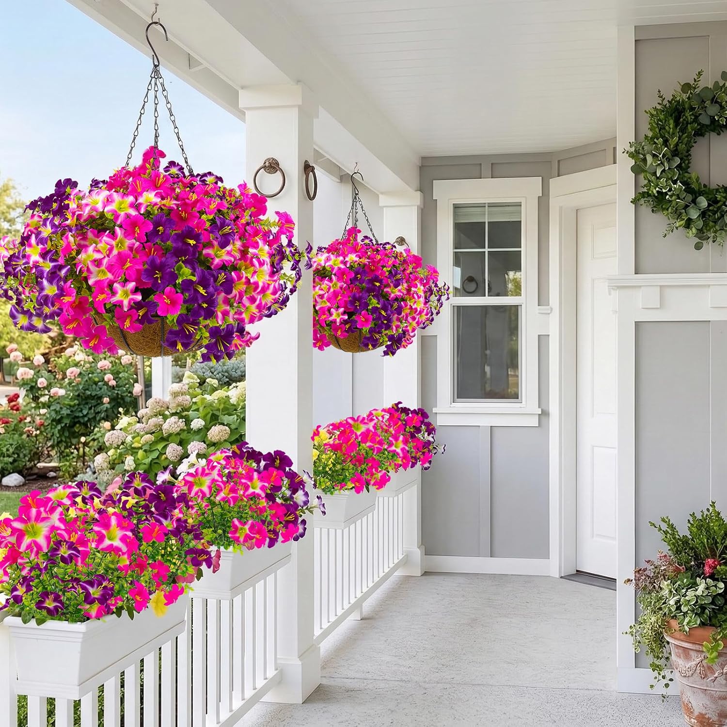 🔥Summer On Sale Only Today75% OFF🔥UV Resistant Artificial Tricolor Morning Glory