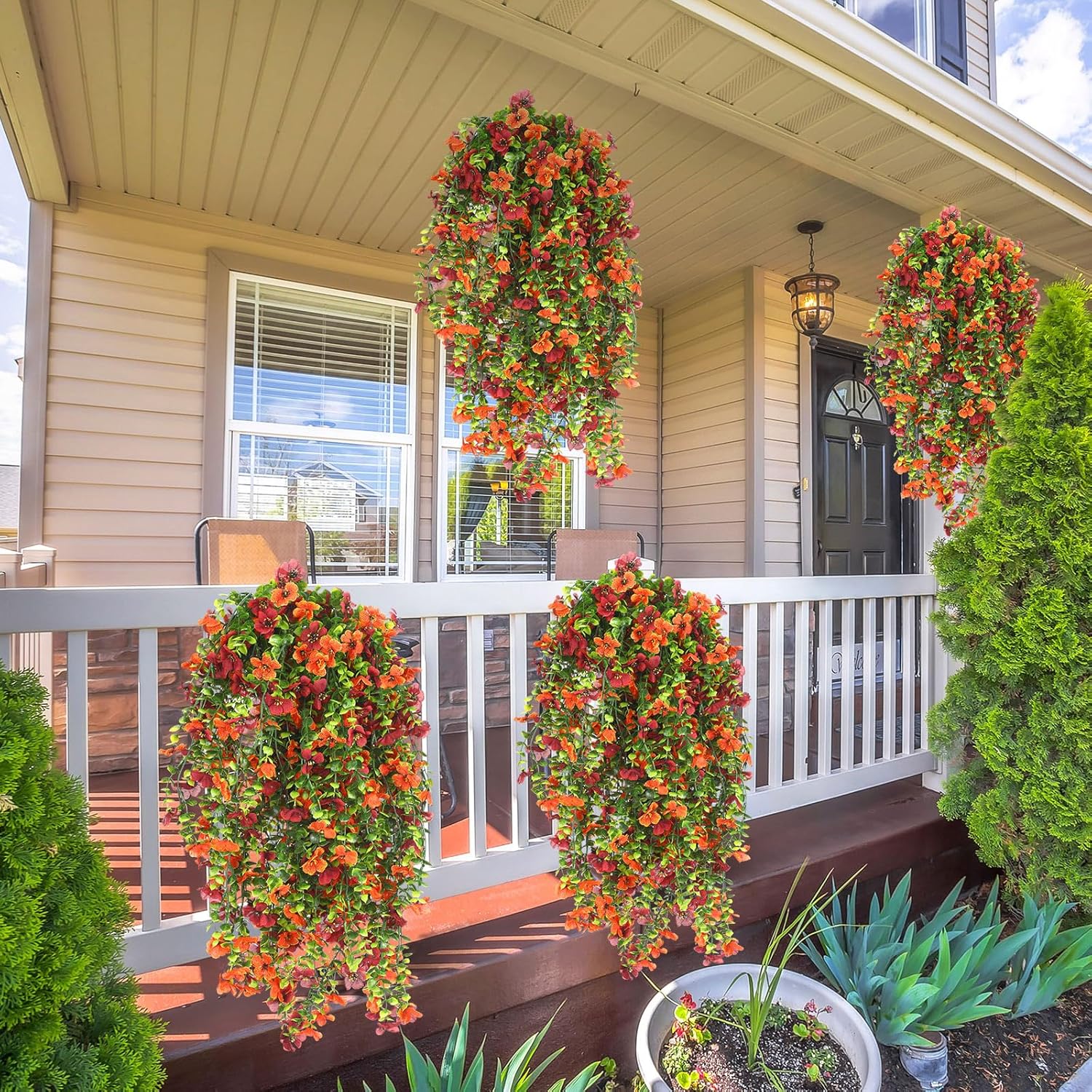 🔥Hot Sale Buy 1 Get 1 Free🌼Lifelike UV-Resistant Autumn Flowers – Waterproof, Windproof & Perfect for Fall Decor 🍂