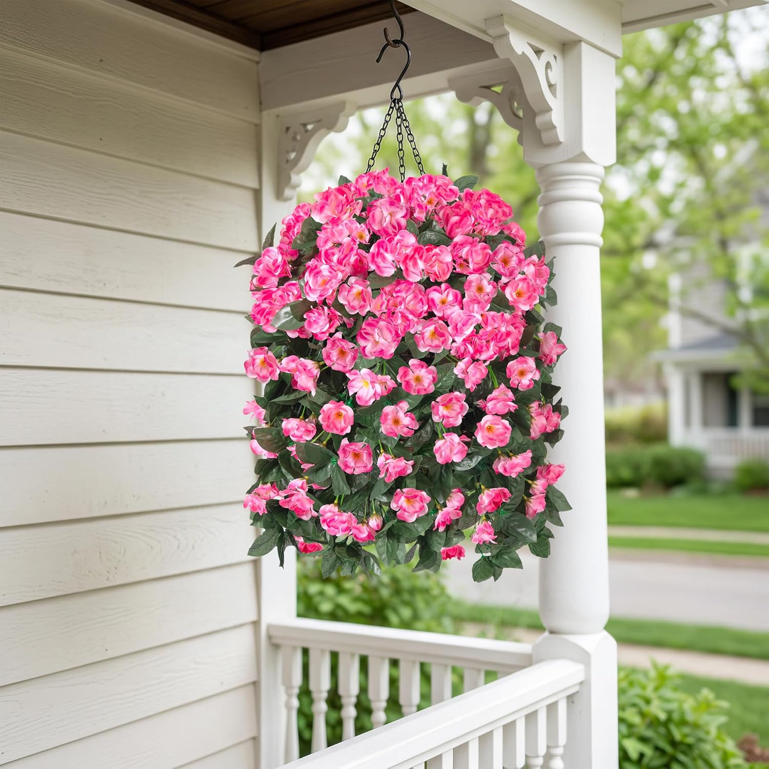 🔥Early Summer Special Sale 70% OFF🔥Enjoy Vibrant blooms Every Season Without Watering,Pruning,UV Resistant Artificial Silk Hanging Geraniums