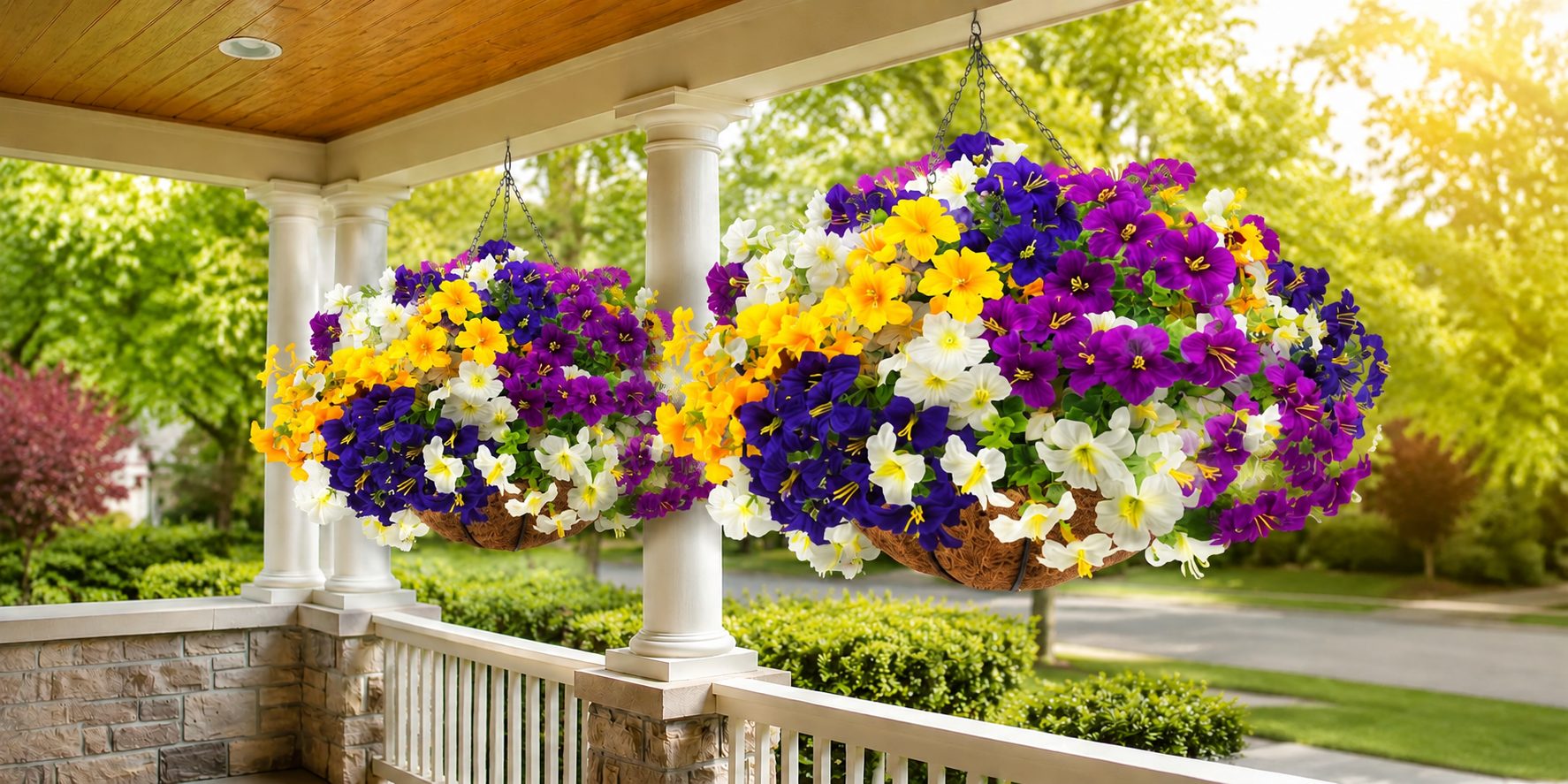 Suggested image placeholder 2 for UV Resistant Artificial Petunias Flowers landing page