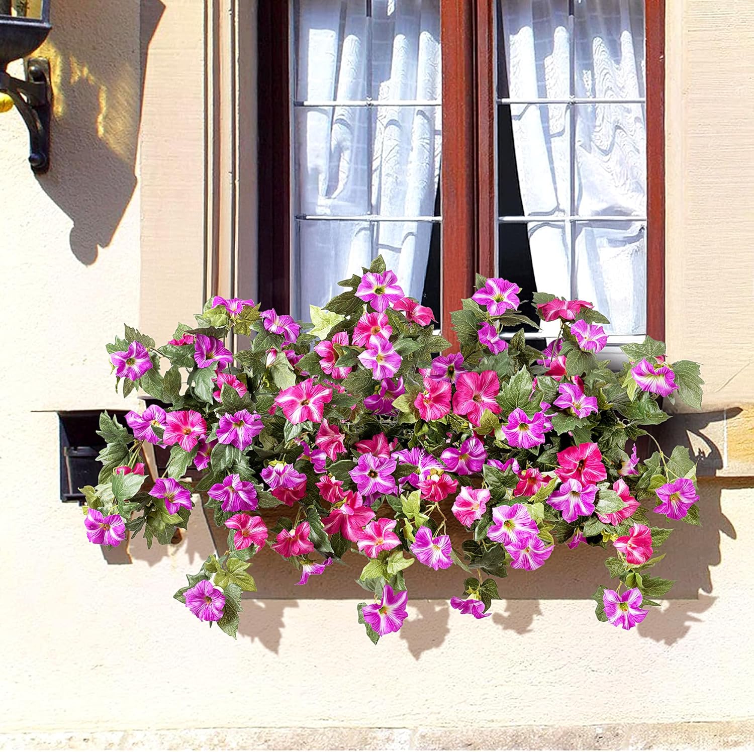 🔥Summer Limited Offer Up to 50% Off🔥Faux Petunias Silk Flower UV Resistant No Fade Floral