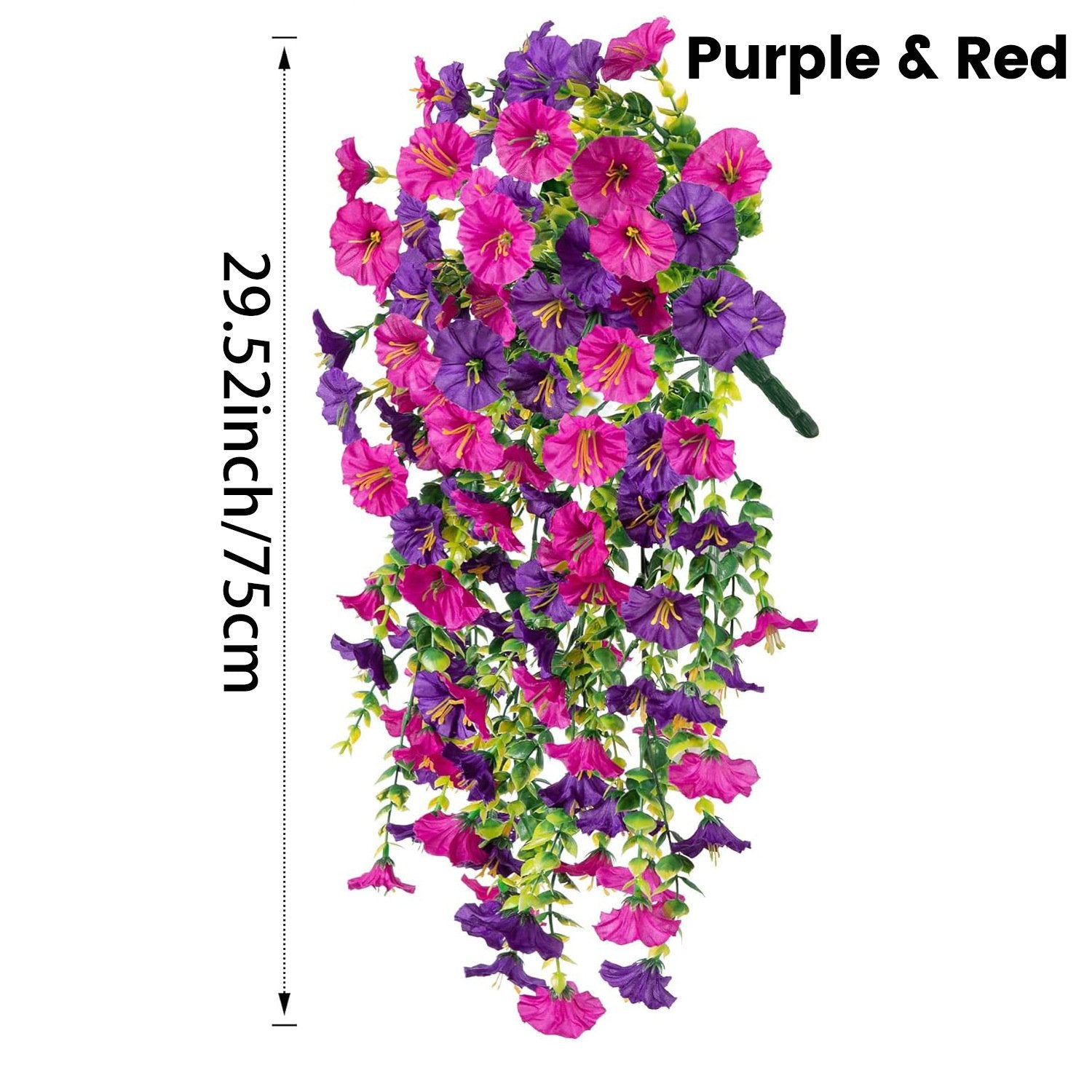 🔥2026 Summer Sale 50% Off🔥 🌺UV ResistantHanging Artificial Morning Glory Vine💖