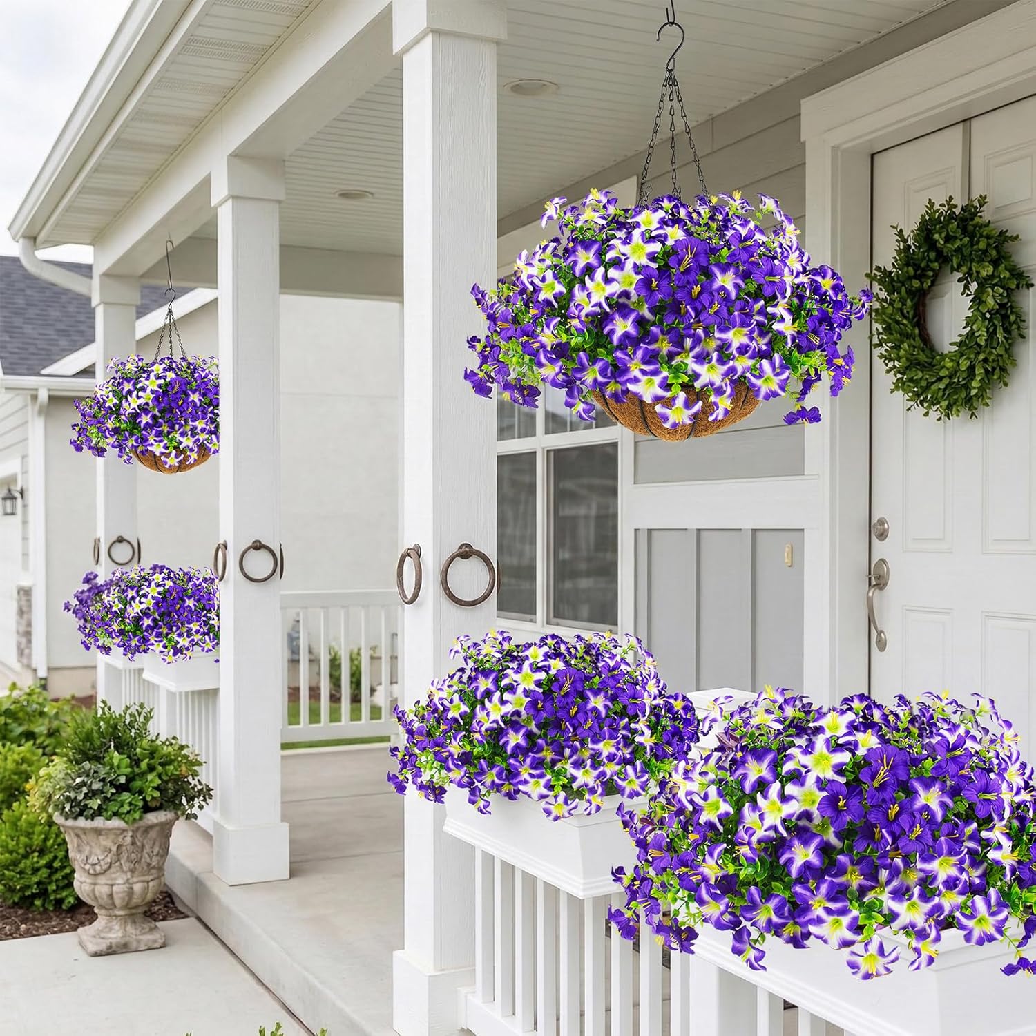 🔥Summer On Sale Only Today75% OFF🔥UV Resistant Artificial Tricolor Morning Glory