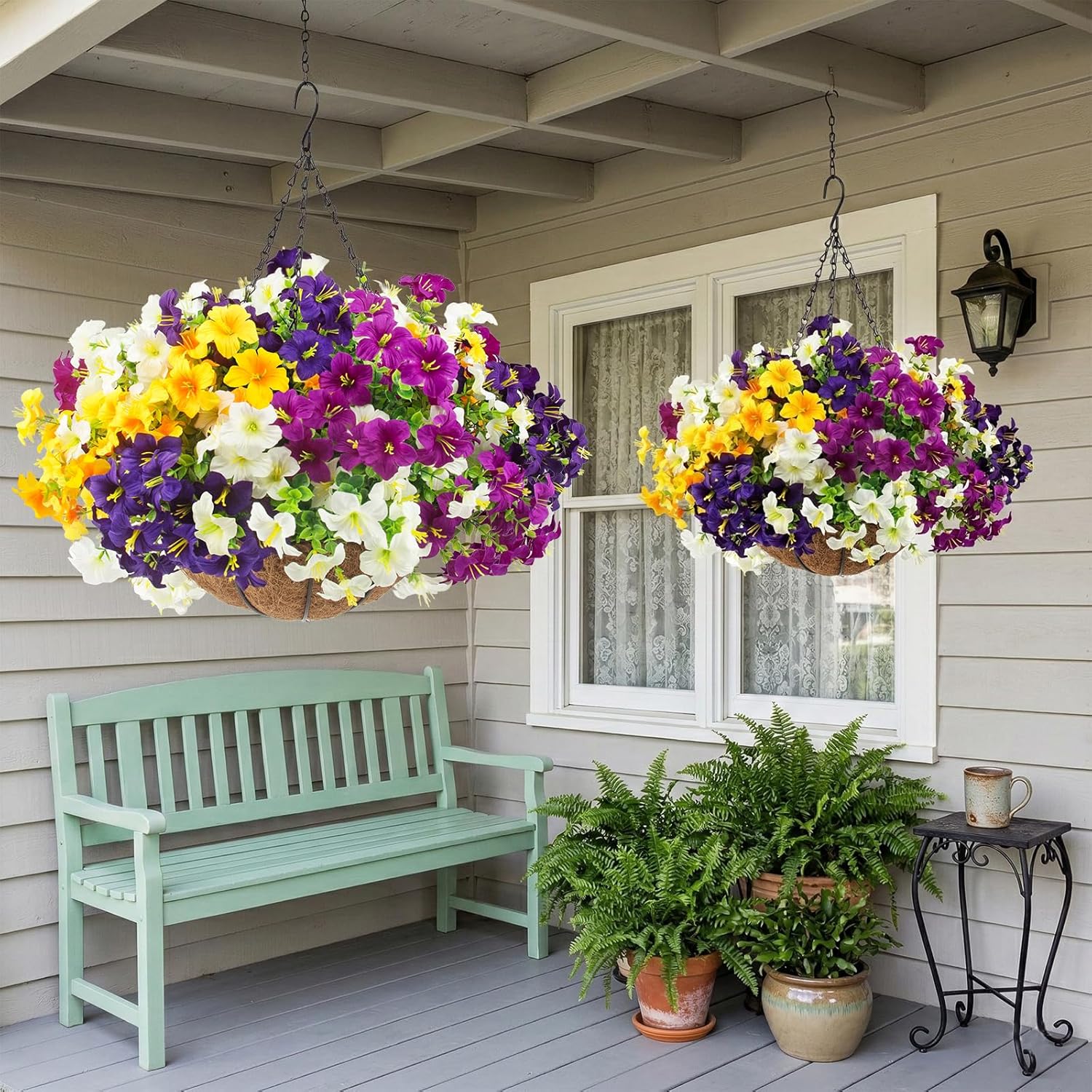 🔥Summer On Sale Only Today75% OFF🔥UV Resistant Artificial Tricolor Morning Glory