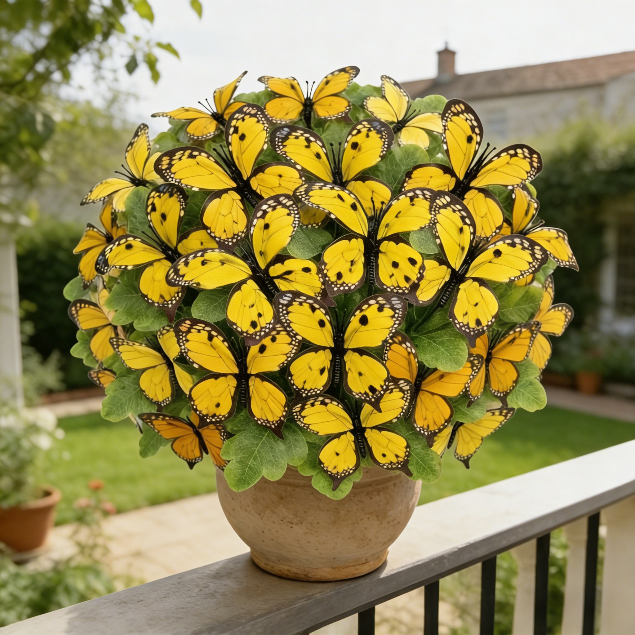 🦋Artificial Butterfly Flowers- UV Resistant, Waterproof, Windproof