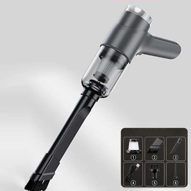 Wireless Charging Portable Car Vacuum Cleaner