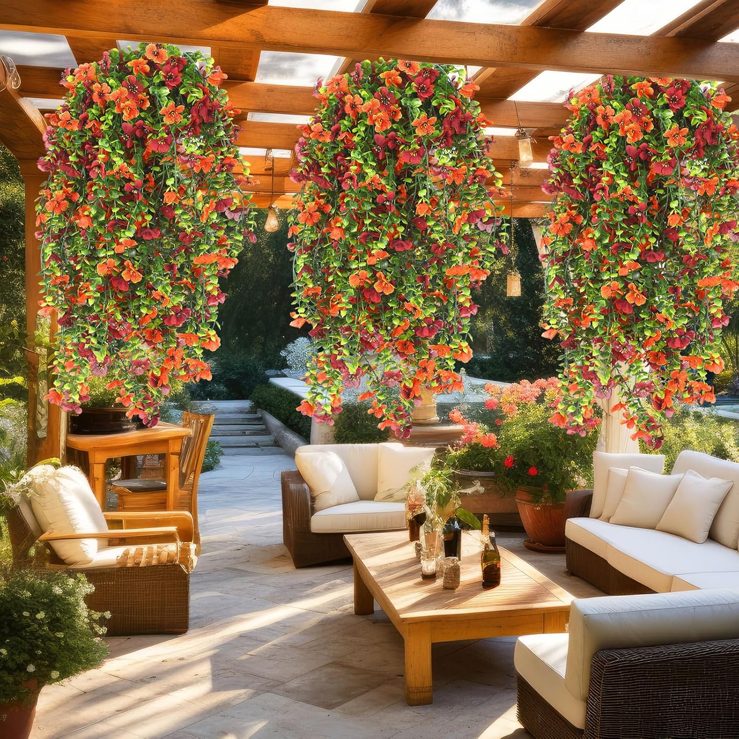 🔥Hot Sale Buy 1 Get 1 Free🌼Lifelike UV-Resistant Autumn Flowers – Waterproof, Windproof & Perfect for Fall Decor 🍂