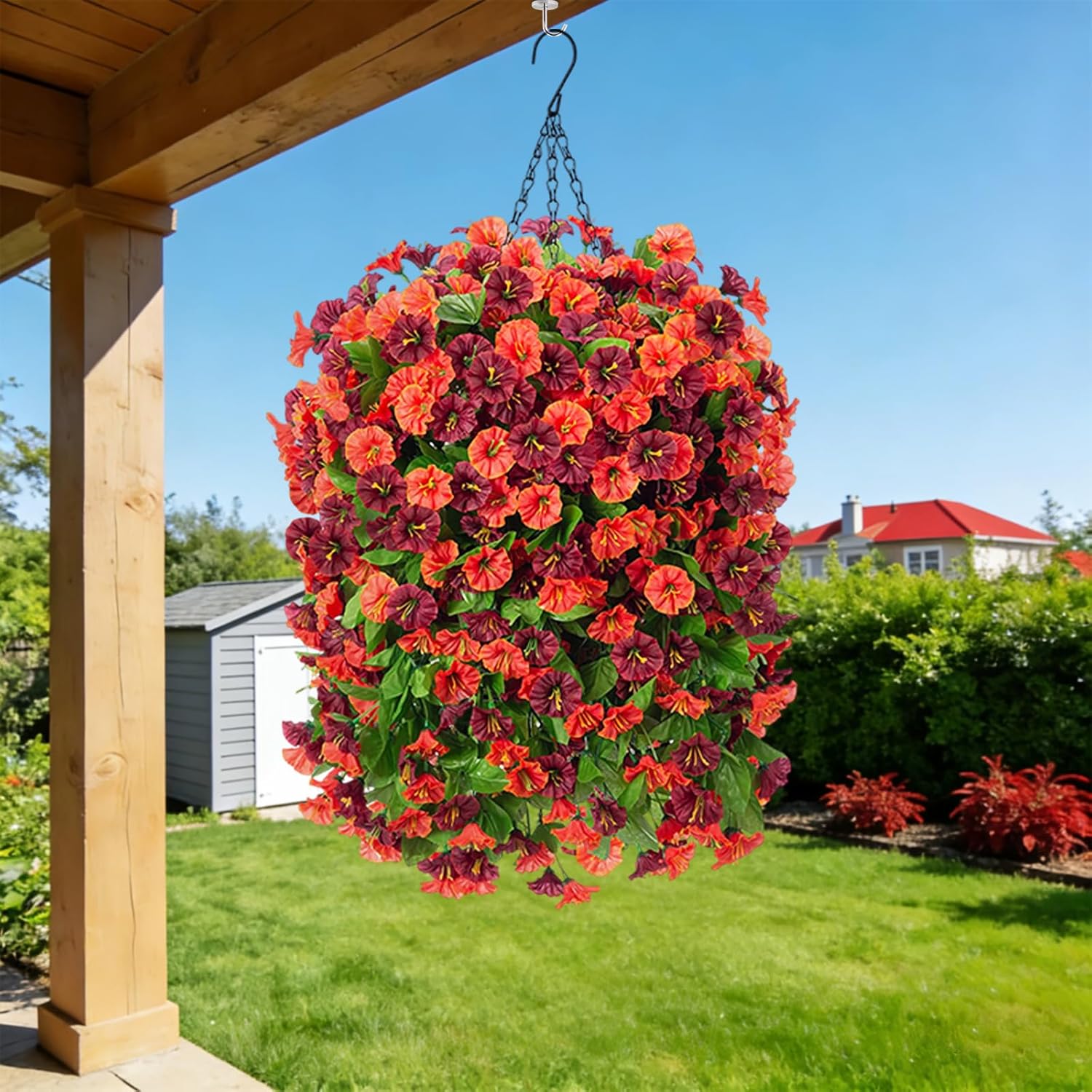 🔥Hot Sale Buy 1 Get 1 Free🌼Lifelike UV-Resistant Autumn Flowers – Waterproof, Windproof & Perfect for Fall Decor 🍂