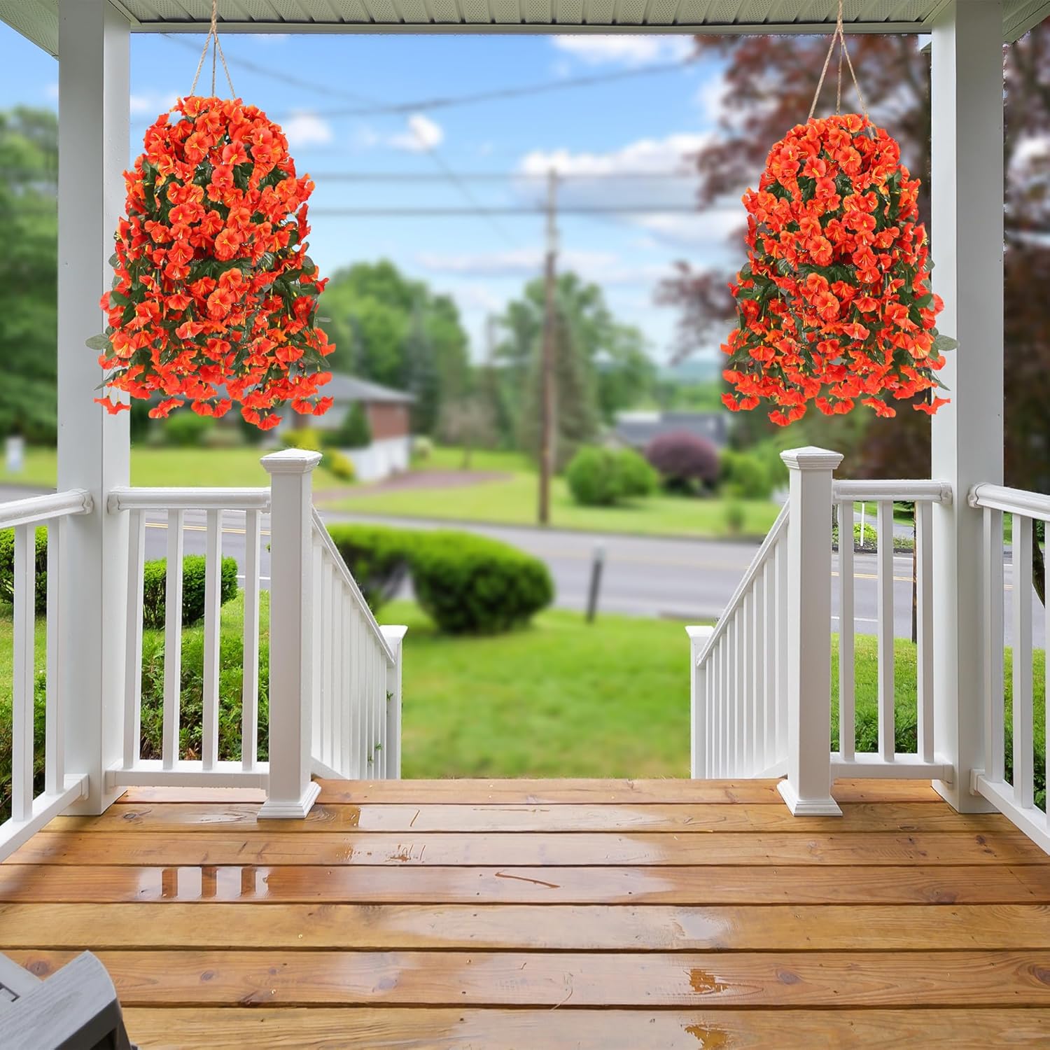 🔥Hot Sale Buy 1 Get 1 Free🌼Lifelike UV-Resistant Autumn Flowers – Waterproof, Windproof & Perfect for Fall Decor 🍂