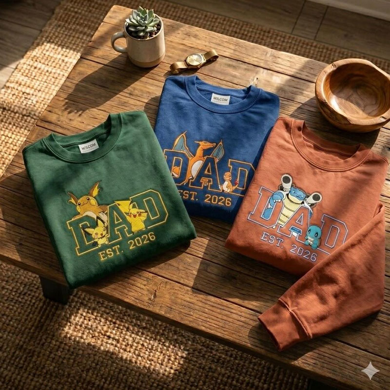 PokaDaD Embroidered Washed Shirt