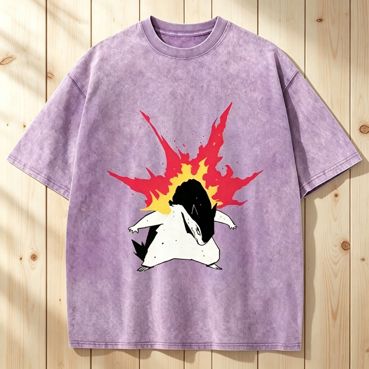 Pokémon Typhlosion Unisex Vintage Washed Tee
